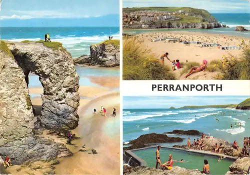 BR83178 perranporth west cornwall uk