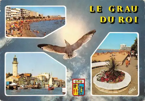 BT6489 Le Grau du Roi la plage France
