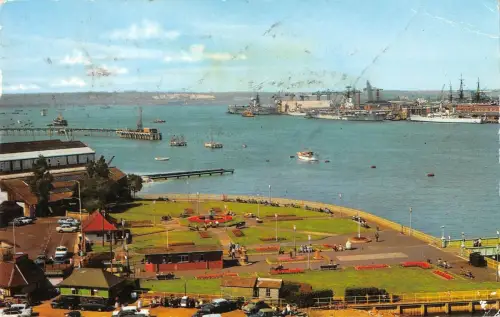 BT2758 Portsmouth Hafen von Gosport England