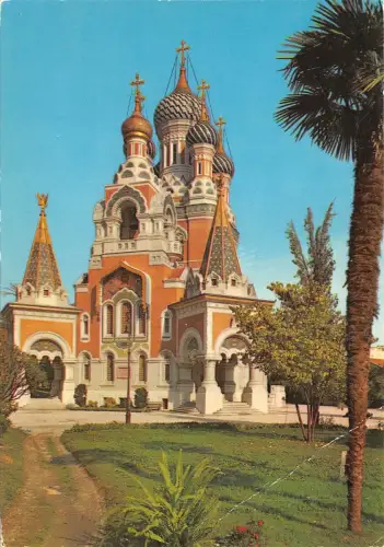 BF766 nice l eglise russe France