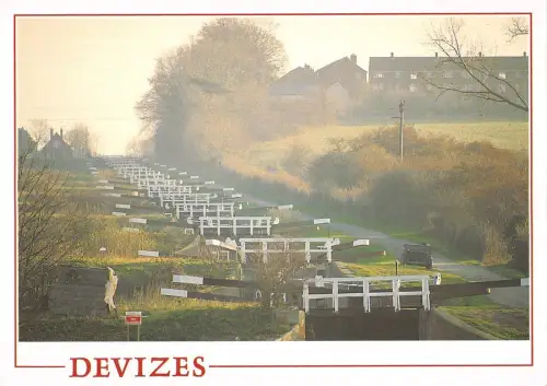 BR76006 Caen Hill Locks Devizes UK