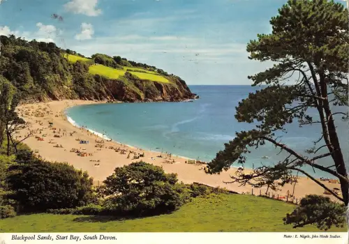 BR91268 Blackpool Sands Start Bay South Devon UK