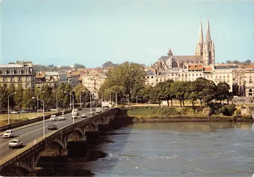 BT7627 le pont st esprit et l adour Bayonne Frankreich