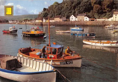 BR83107 the harbour minehead uk