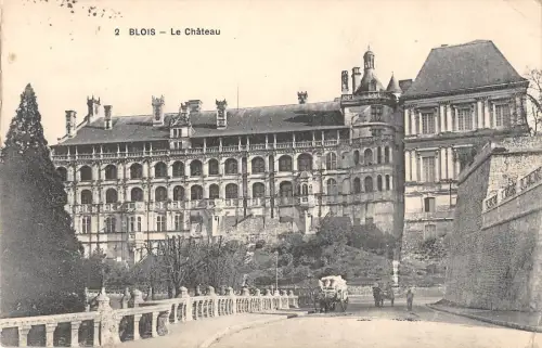 BF8098 blois le chateau france Frankreich