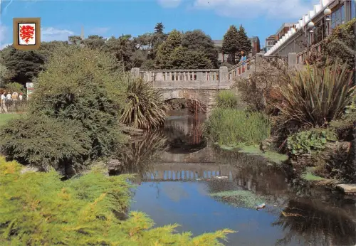BR83295 bournemouth the pavilion rockeries uk