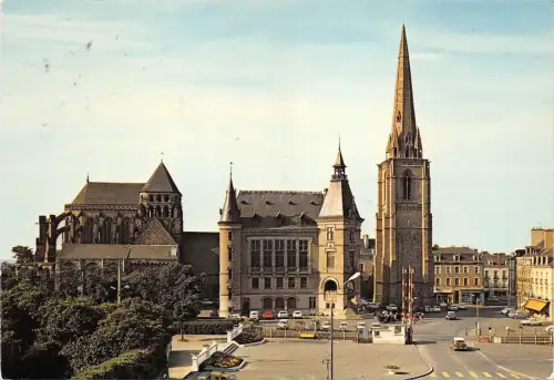 BF191 redon l hotel de ville et la tour romane France