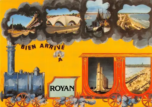 BT6987 Royan le font de mer France