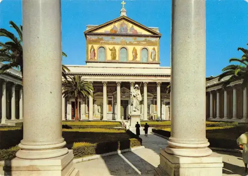 BT3165 Roma basilica di Spaolo Italy