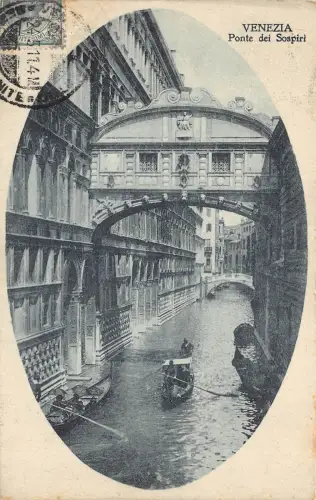 Br34083 Venezia Ponte dei Sospiri Italien