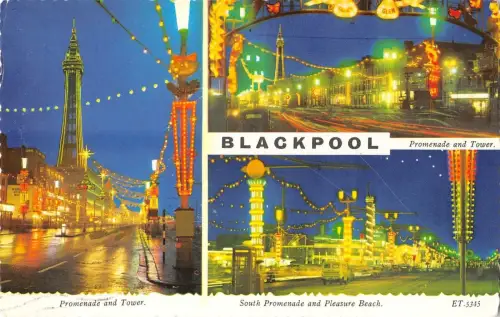 B104030 Blackpool Promenade and Tower UK 1 2