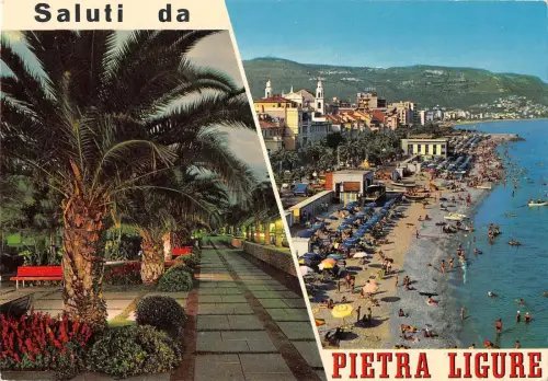 BT0677 Pietra Ligure spiaggia Italien