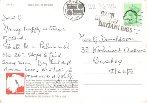 BR76583 exeter devon uk