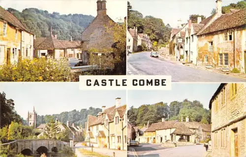 B101565 Castle Combe UK 14x9cm