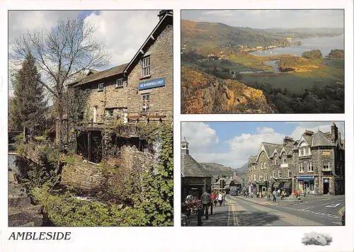 B103199 Ambleside Waterwheel Town Center UK
