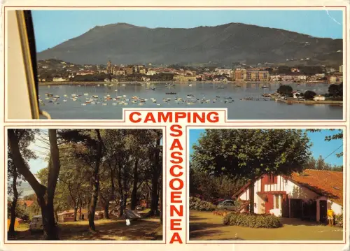 BT10036 Hendaye plage Camping Caravaning Sascoenea Frankreich