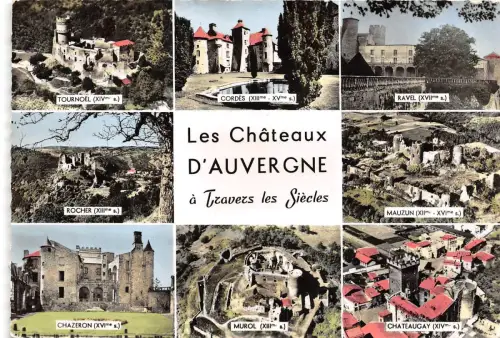 BR29469 Chateaux de Auvergne Frankreich