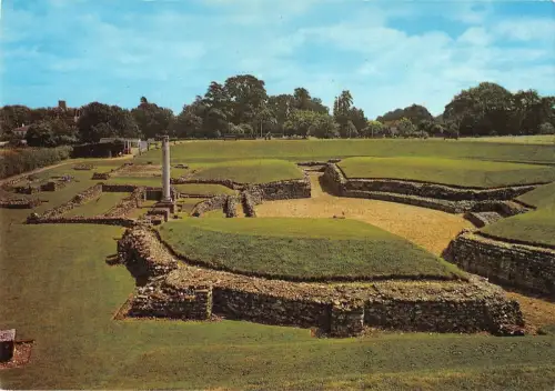 BR76096 roman theatre verulamiun st albans uk