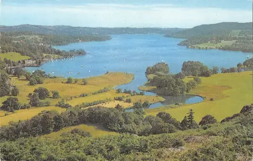 BR66668 Lake Windermere von loughrigg UK 14x9cm