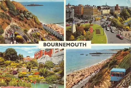 B101401 bournemouth uk 14x9cm