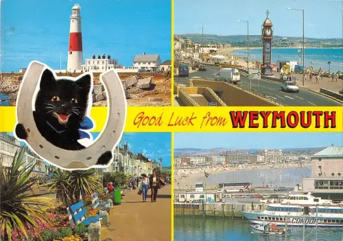 BR90407 Weymouth Cat Lighthouse UK
