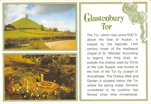 BR83287 glastonbury tor uk
