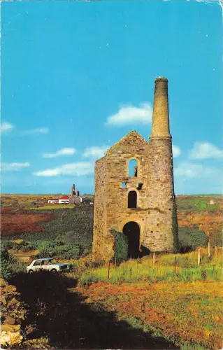 BR92204 an old cornish tin mine uk