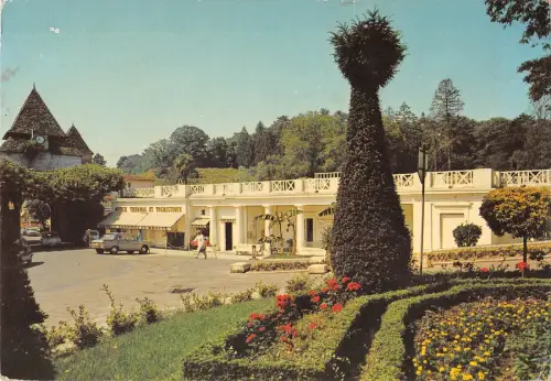 BT9505 Barbotan les thermes les bains cloirs et l eglise France