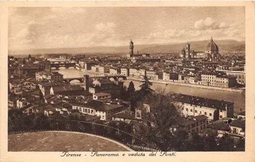 Br34007 Firenze Panorama Italien