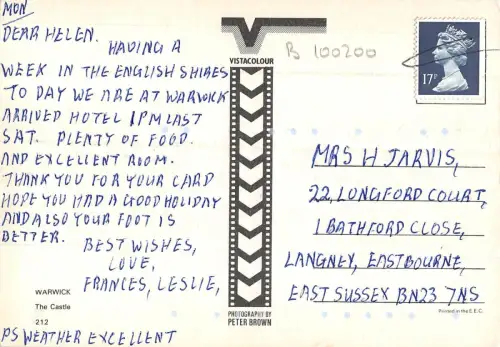 B100200 Warwick Castle