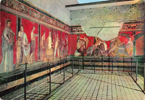 BT0282 Pompei Villa dei misteri Italien