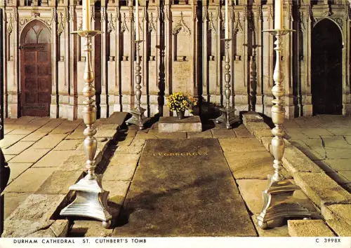B101916 durham cathedral st cuthbert s tomb uk