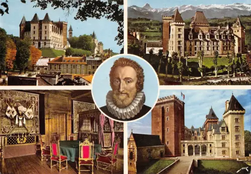 BT6268 Pau Souvenir du chateau Henri IV Frankreich