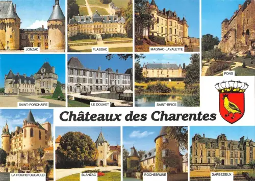 BT7967 Chateaux des CHarentes Multi Views Frankreich