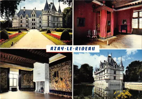 BR86516 azay le rideau il fut construit par le grand financier france