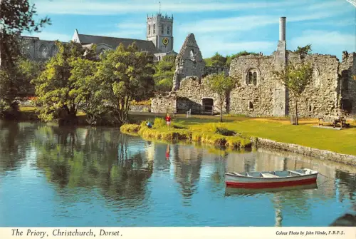 BR92435 the priory christchurch dorset uk