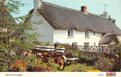 B101314 Dartmoor Cottage UK 14x9cm
