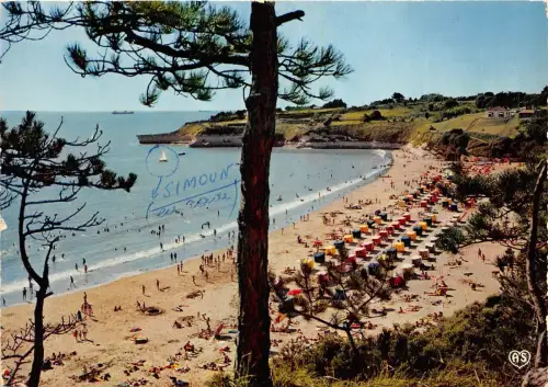 BR31524 Meschers la plage des Nonnes france