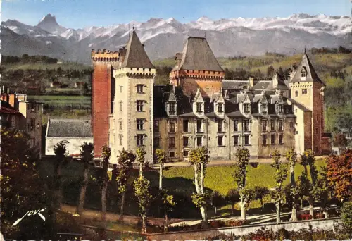 BR51910 Le Chateau Henri IV Pau Frankreich