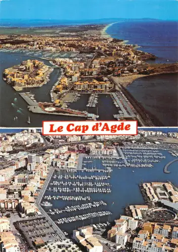 BT4275 Le cap d agde vues aeriennes France