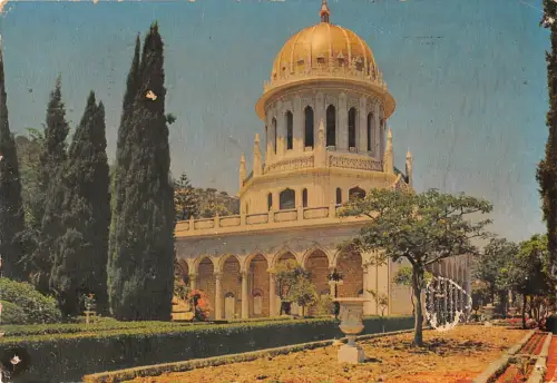BT15017 Haifa mt carmel the baha i shrine Israel