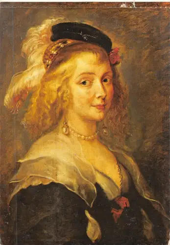 BT7523 de vrienden der blinden pp Rubens portrey van helene fourment paint peint