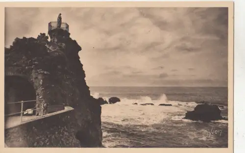 BG25668 biarritz le rocher de la vierge france