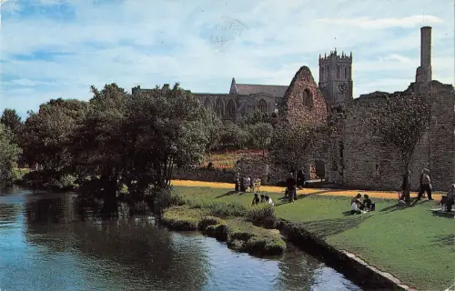 BR66110 christchurch hampshire uk 14x9cm