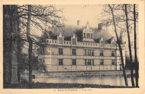 BF9970 azay le rideau face sud france Frankreich