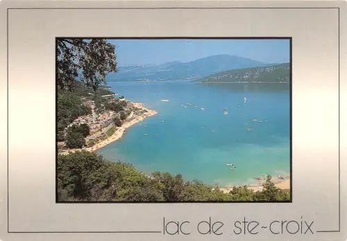 BF681 le lac de sainte croix gorges de verdun Frankreich