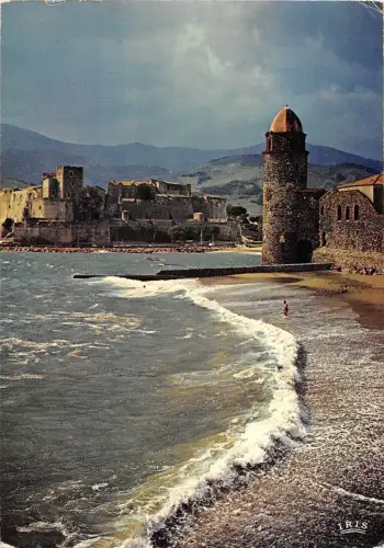 BT6374 Collioure l eglise et le chateau de templiers Frankreich