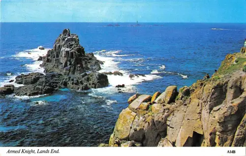 BR66743 Armesd Knight Lands End UK 14x9cm
