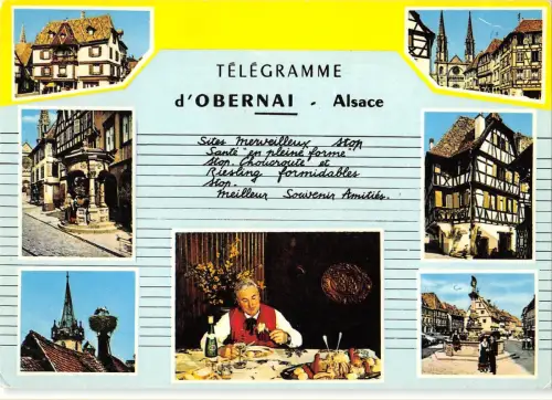 BT13060 obernai telegrame alsace France