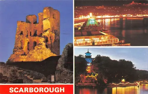 B103726 scarborough the castle the spa uk